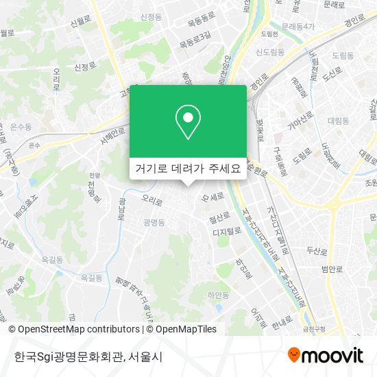 한국Sgi광명문화회관 지도