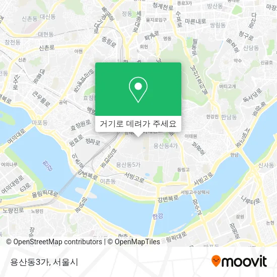 용산동3가 지도