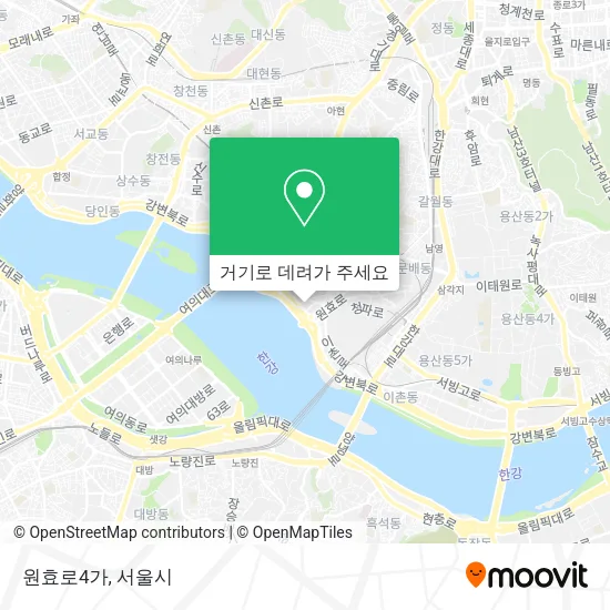 원효로4가 지도
