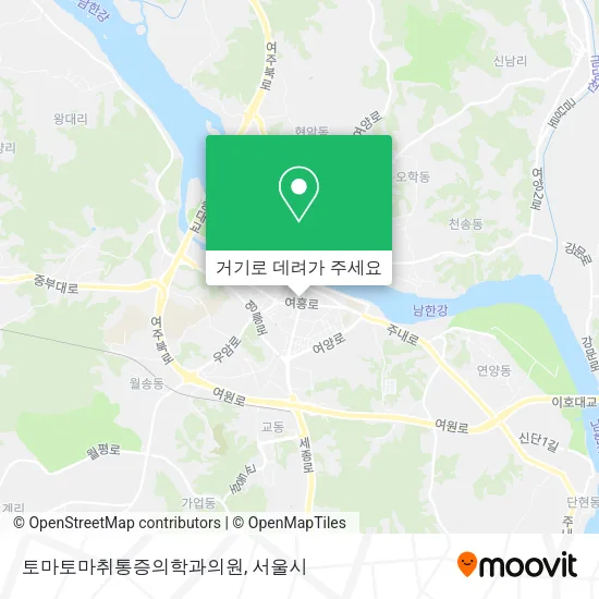 토마토마취통증의학과의원 지도