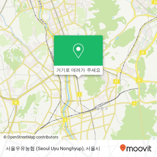 서울우유농협 (Seoul Uyu Nonghyup) 지도