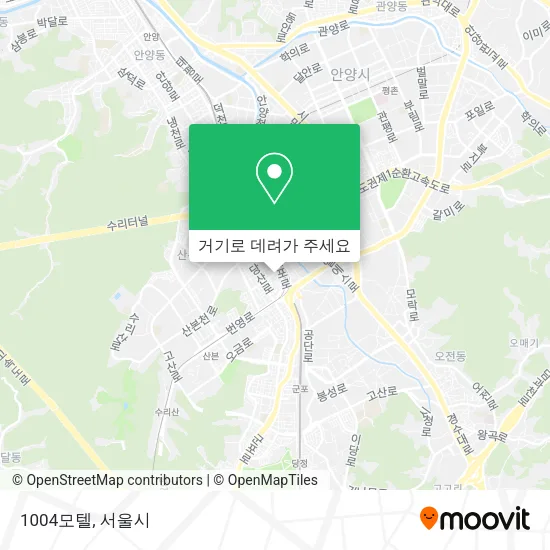 1004모텔 지도