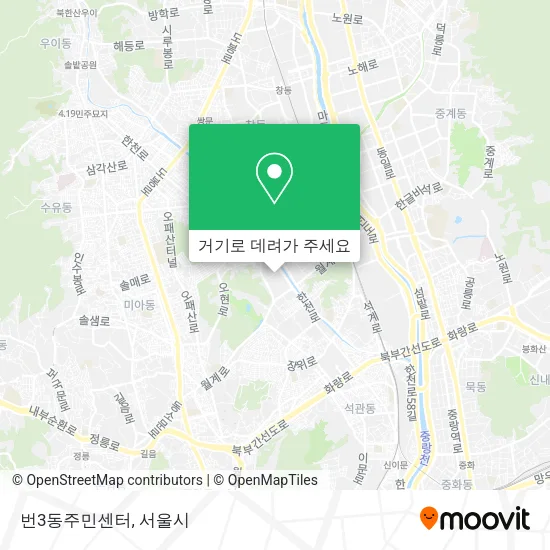 번3동주민센터 지도