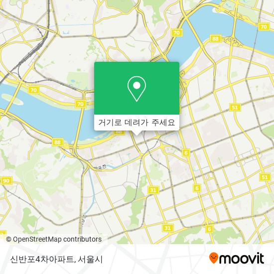 신반포4차아파트 지도