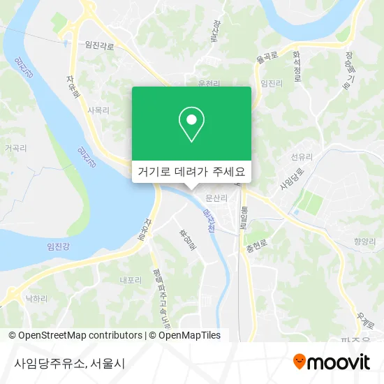 사임당주유소 지도