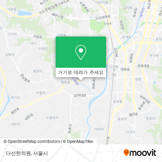 다선한의원 지도