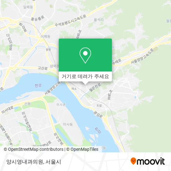 양시영내과의원 지도