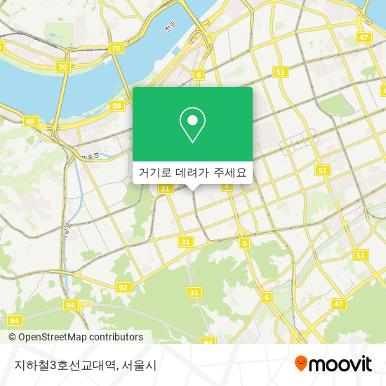 지하철3호선교대역 지도