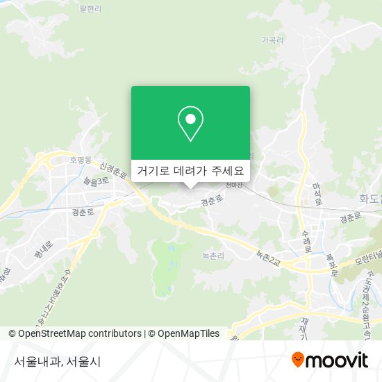 서울내과 지도