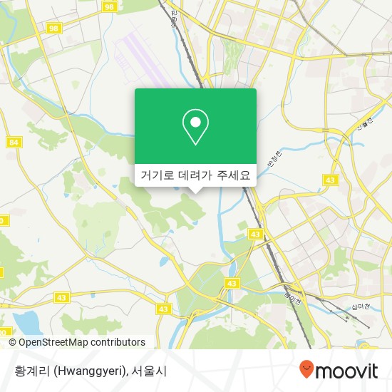 황계리 (Hwanggyeri) 지도