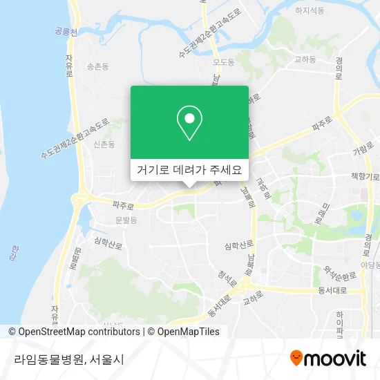 라임동물병원 지도