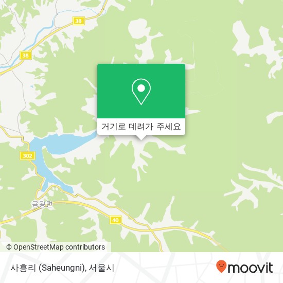 사흥리 (Saheungni) 지도