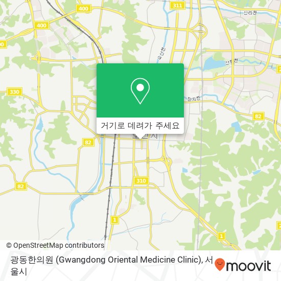 광동한의원 (Gwangdong Oriental Medicine Clinic) 지도