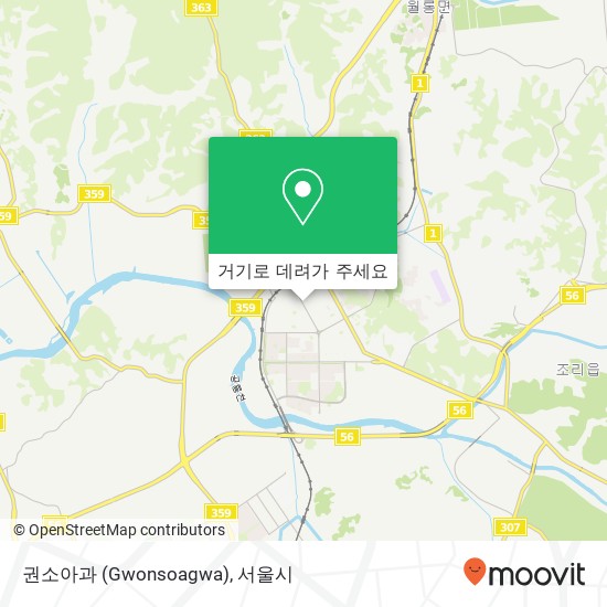 권소아과 (Gwonsoagwa) 지도