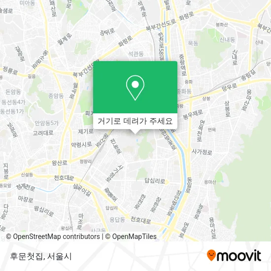 후문첫집 지도