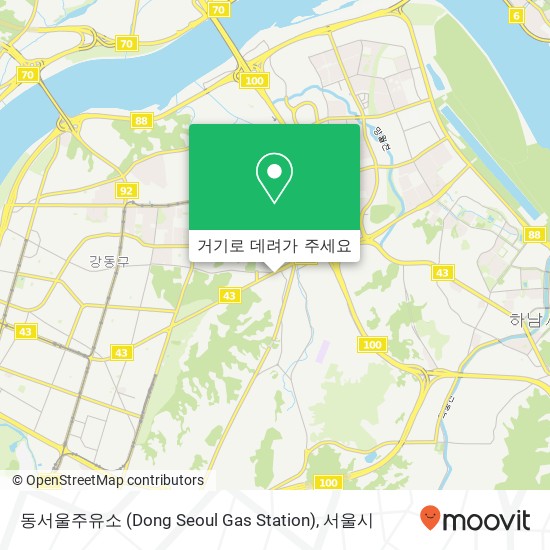 동서울주유소 (Dong Seoul Gas Station) 지도