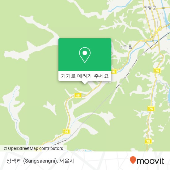 상색리 (Sangsaengni) 지도
