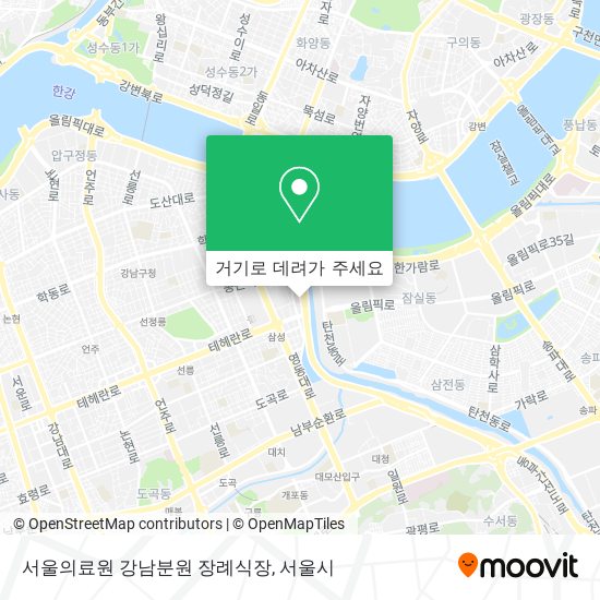 서울의료원 강남분원 장례식장 지도