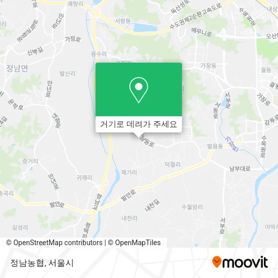 정남농협 지도