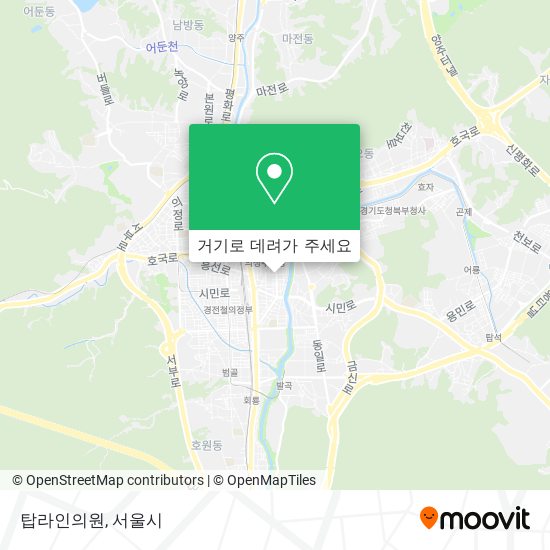 탑라인의원 지도