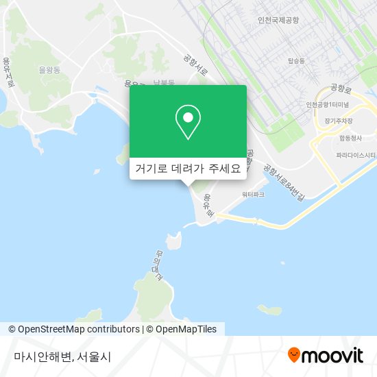 마시안해변 지도