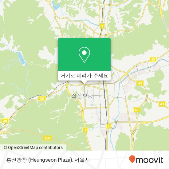 흥선광장 (Heungseon Plaza) 지도