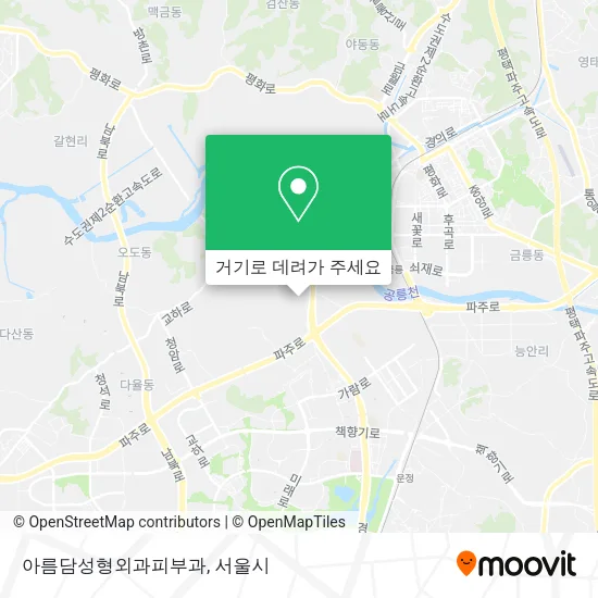아름담성형외과피부과 지도
