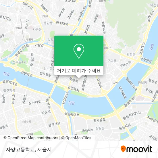 자양고등학교 지도