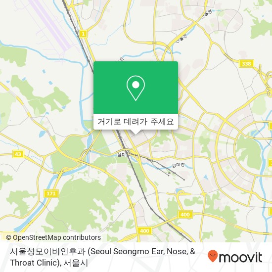 서울성모이비인후과 (Seoul Seongmo Ear, Nose, & Throat Clinic) 지도