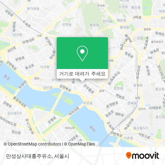 만성상사대흥주유소 지도