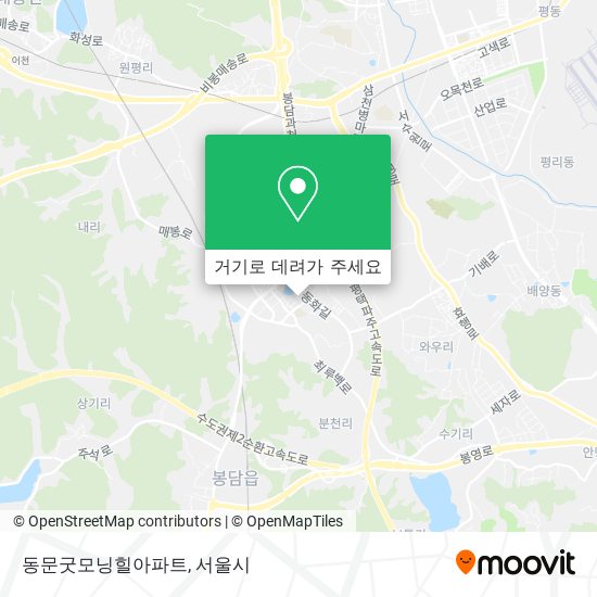 동문굿모닝힐아파트 지도