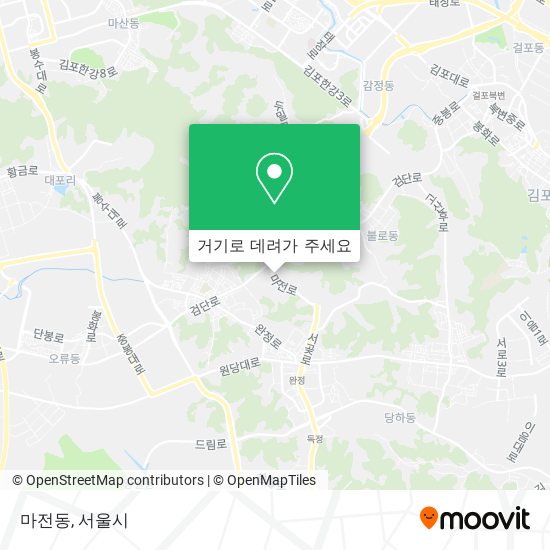 마전동 지도