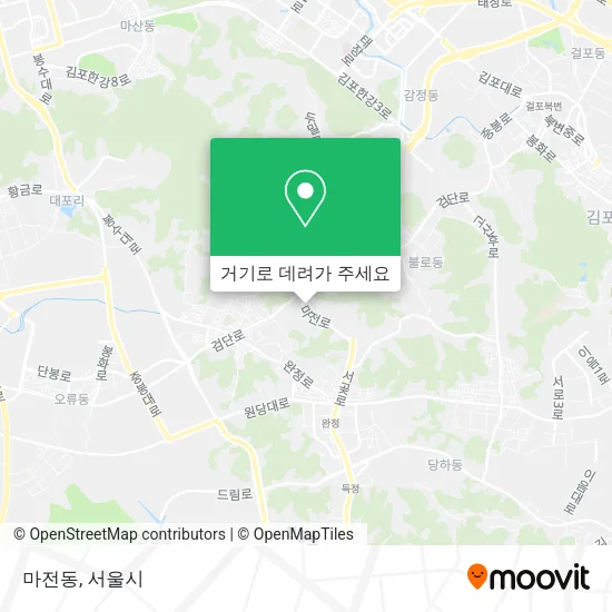 마전동 지도