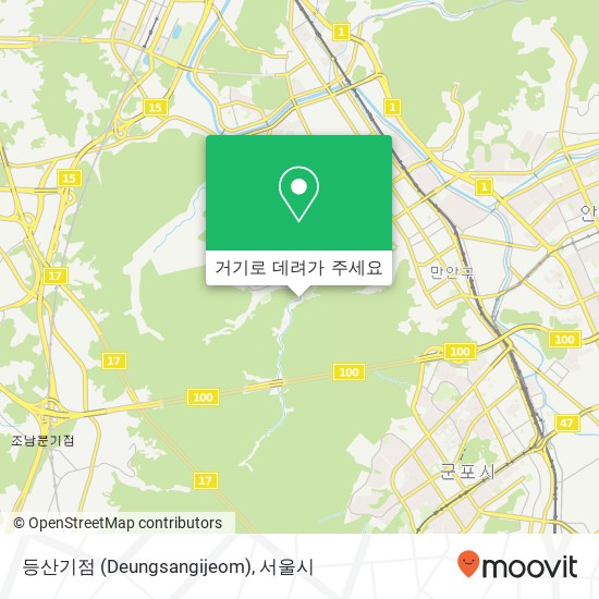 등산기점 (Deungsangijeom) 지도