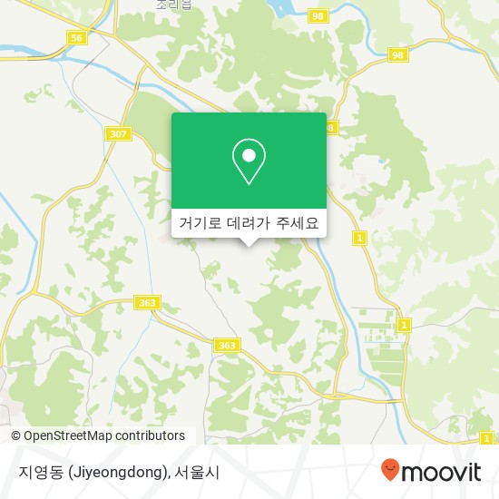 지영동 (Jiyeongdong) 지도