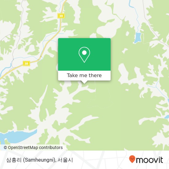 삼흥리 (Samheungni) 지도