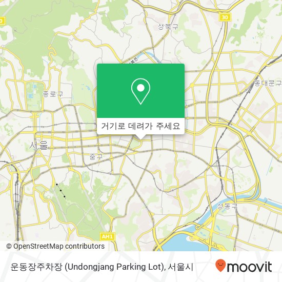 운동장주차장 (Undongjang Parking Lot) 지도