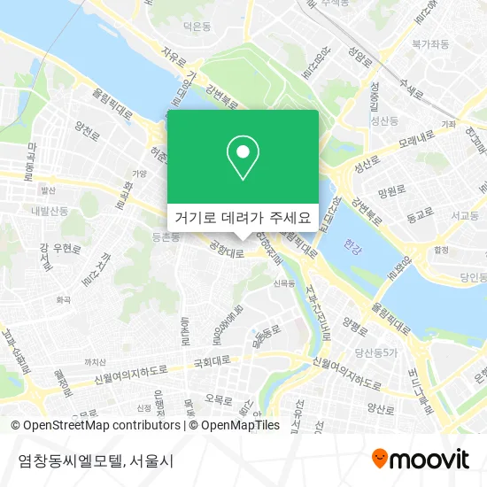 염창동씨엘모텔 지도