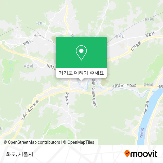 화도 지도