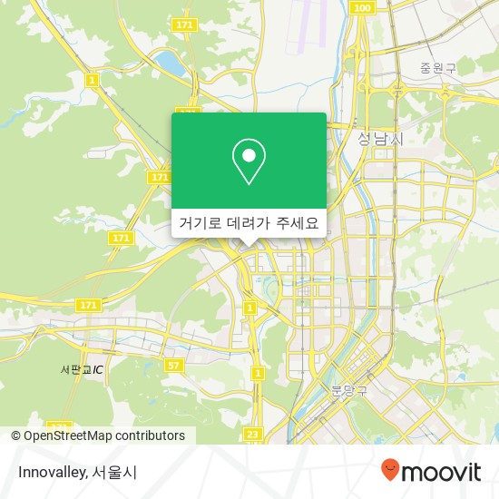 Innovalley 지도