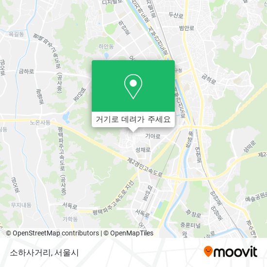 소하사거리 지도