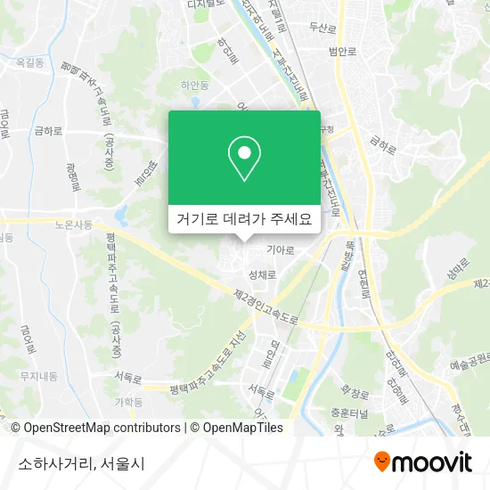 소하사거리 지도