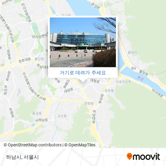 하남시 지도