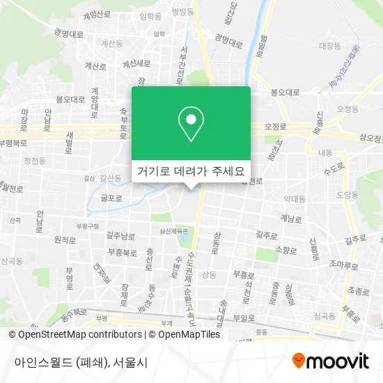 아인스월드 (폐쇄) 지도