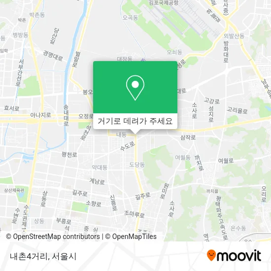 내촌4거리 지도