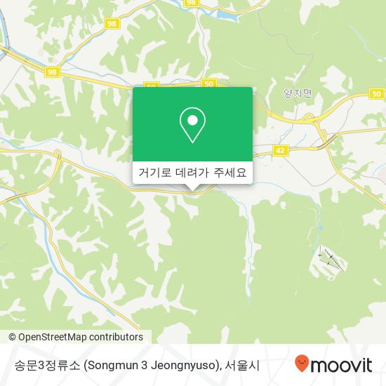 송문3정류소 (Songmun 3 Jeongnyuso) 지도