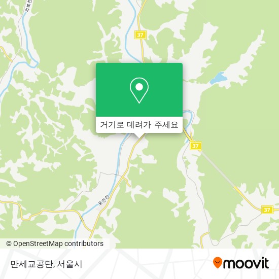 만세교공단 지도