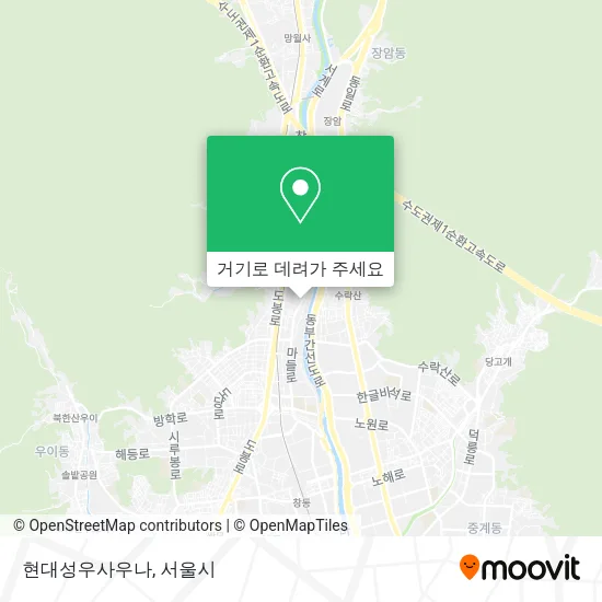현대성우사우나 지도