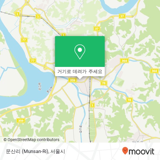 문산리 (Munsan-Ri) 지도