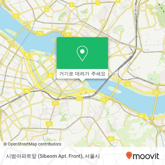 시범아파트앞 (Sibeom Apt. Front) 지도